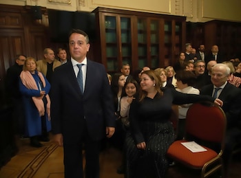 Juró el flamante juez Juan Tomás Rodríguez Ponte, acompañado por la fiscal Alejandra Mángano, con quien está casado