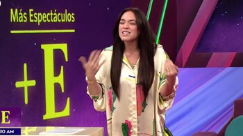 Jazmín Pinedo empezó su programa
