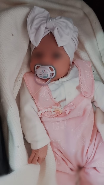 La familia agradeció el accionar policial, la intervención fue clave para la salud de la beba