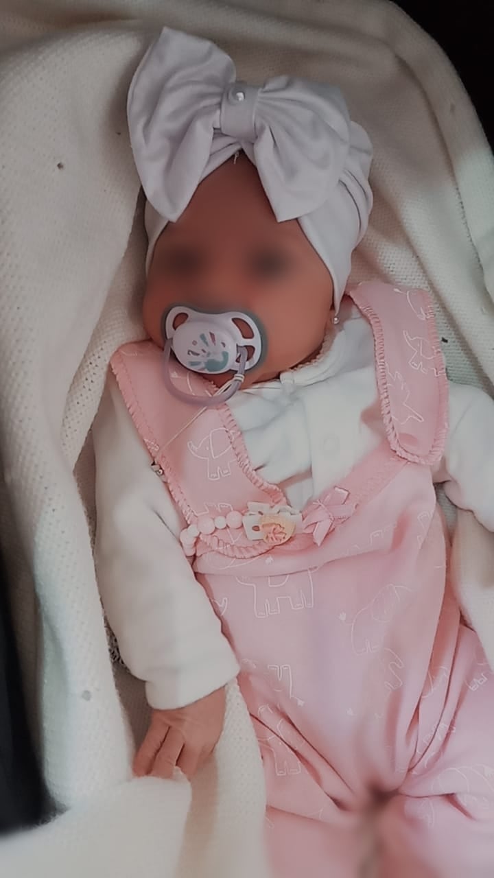 La familia agradeció el accionar policial, la intervención fue clave para la salud de la beba