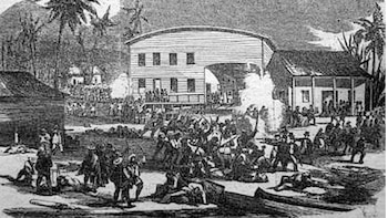 El incidente de la tajada de la sandía: cuando la historia se entrelaza