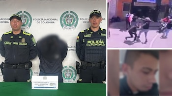 Policía ‘pescó’ a presunto fletero que intentó escapar tras lanzarse a un río en Bogotá: había robado $60 millones a un adulto mayor