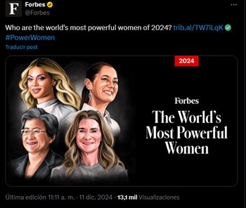 La presidenta Claudia Sheinbaum Pardo