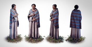 Wayaw, la tejedora hallada en San Juan de Lurigancho. (Foto: Calidda/Mucen)