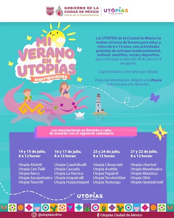 Los cursos de verano 2026 en la CDMX incluyen alternativas gratuitas y económicas con actividades de robótica, arte, deportes, yoga y ajedrez para niños y adolescentes