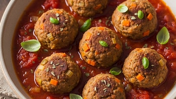 Receta de albóndigas de lentejas