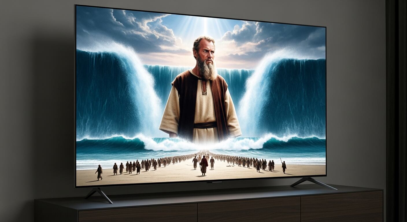 La convergencia de tradición y tecnología redefine el consumo audiovisual durante Semana Santa y fortalece la vigencia del cine épico y religioso. (Imagen Ilustrativa Infobae)
