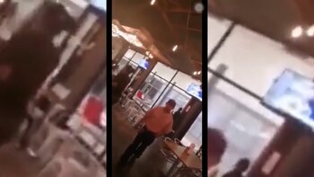 Pánico en centro comercial de