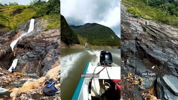 El rescate evidenció el compromiso de los bomberos y el cariño de los habitantes de Macanal por los animales en situaciones de emergencia - crédito visitalomacanal / Instagram