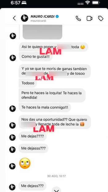 Mauro Icardi y los supuestos