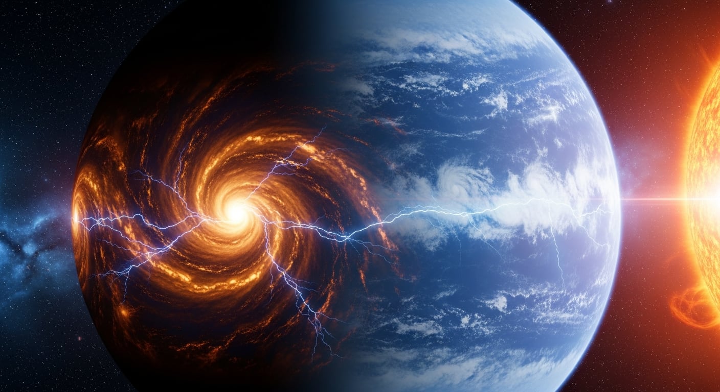 Los científicos ajustan las estimaciones de oxígeno y carbono en WASP-94A b, acercando los datos a los modelos actuales de formación planetaria (Imagen Ilustrativa Infobae)