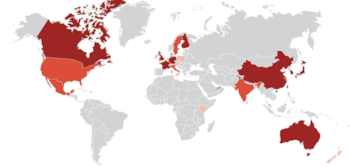 Los países con estrategias de