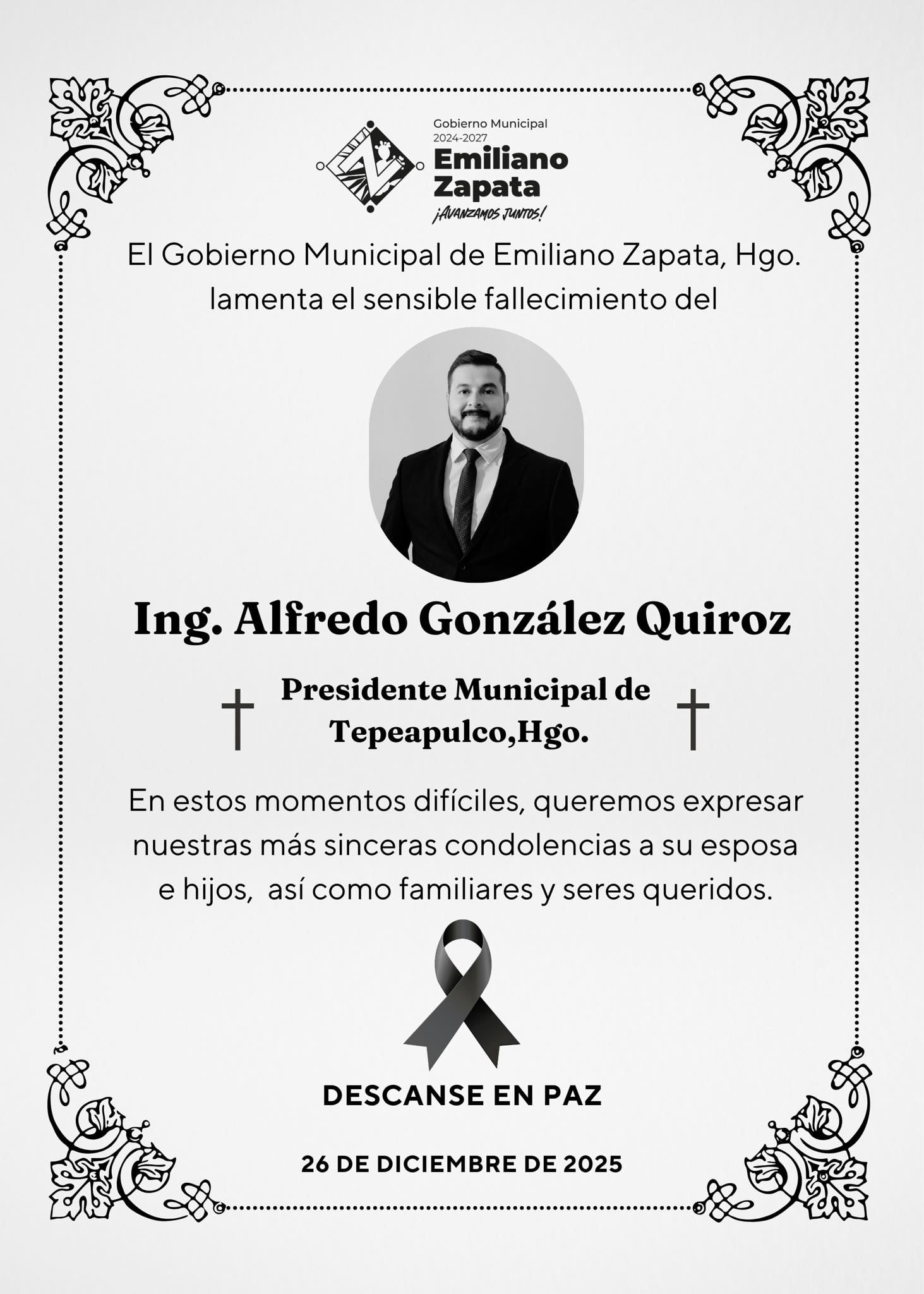 Foto: Facebook / Gobierno municipal de Emiliano Zapata
