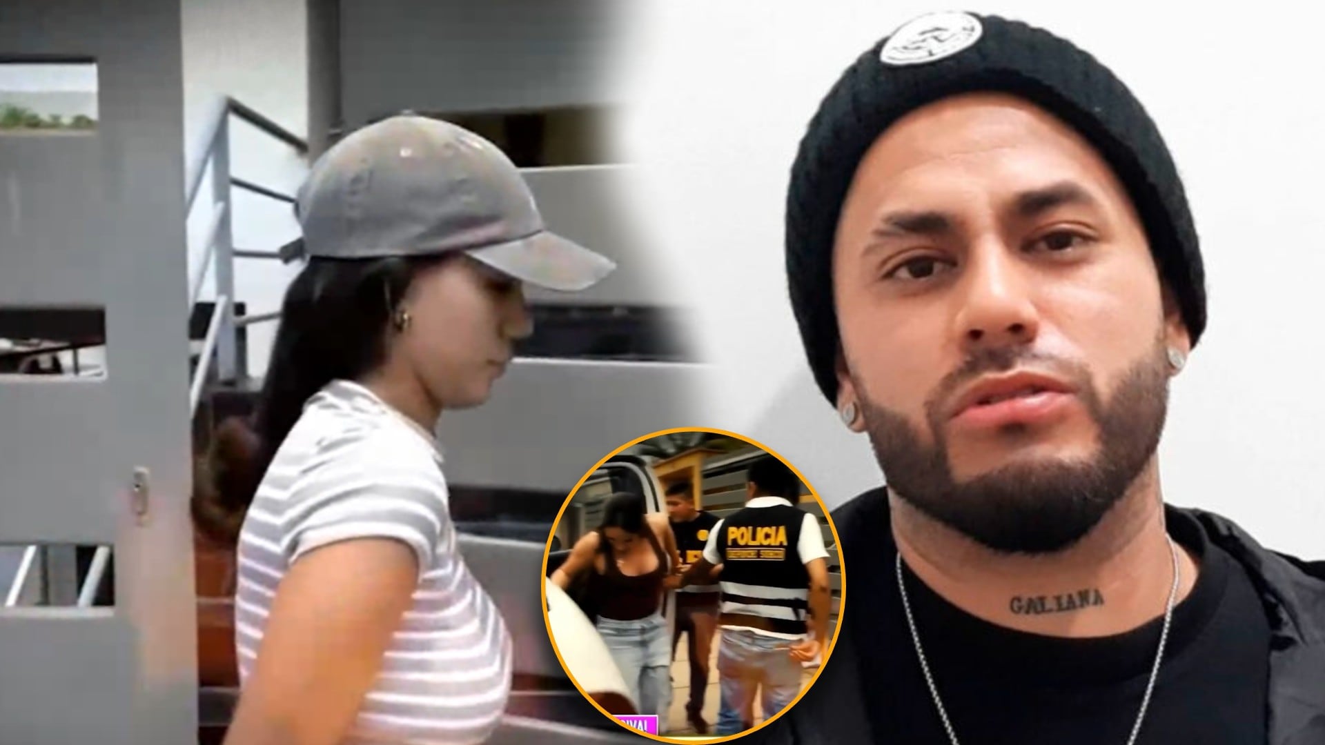 Samahara Lobatón reaparece y abandona el departamento donde vivía con Bryan Torres tras denuncia por intento de feminicidio