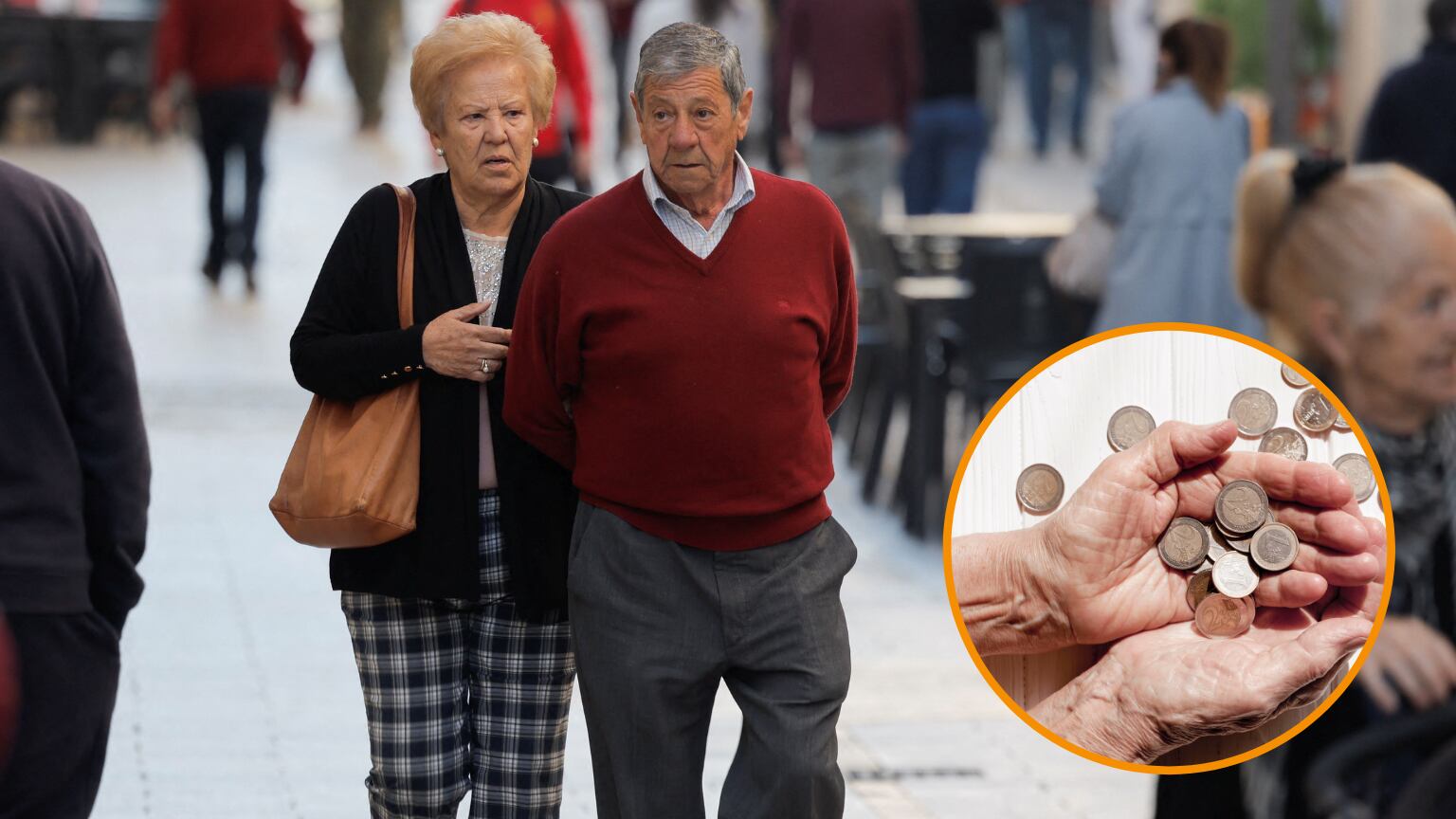 Una pareja de pensionistas españoles. (REUTERS/Jon Nazca)
