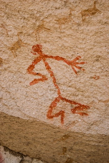 Una de las impactantes figuras