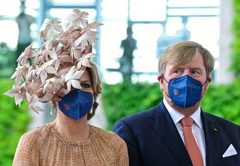 El tocado de Máxima es