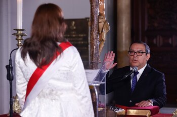 Alberto Otárola juramentó como premier