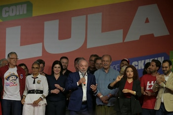 Lula da Silva habla ante sus seguidores tras las elecciones en Brasil
