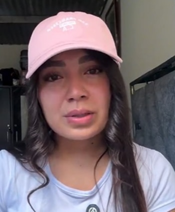 Al final, la joven solicitó difusión para que el reclamo alcance a alguien con capacidad de intervención - crédito @ColombiaOscura/X
