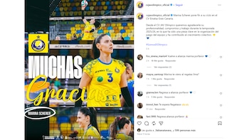CV Emalsa Gran Canaria anunció la salida de Marina Scherer tras tercer lugar en la Liga Iberdrola.