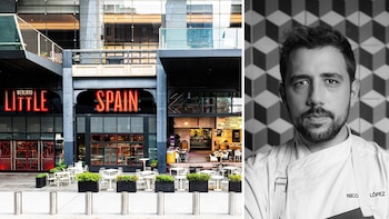 Nico López, el chef que sirve bravas y jamón en el mercado de José Andrés en Nueva York: “Representamos España sin clichés; no es un sitio de flamenco y toros”