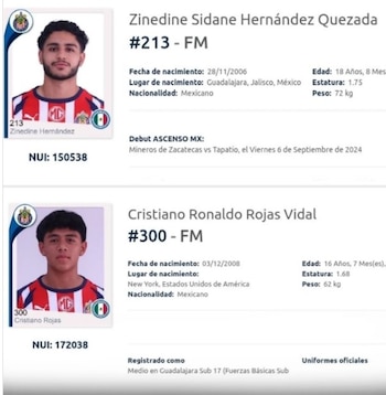 Sus nombres traen una carga