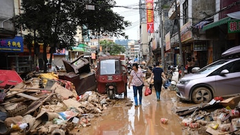 Inundaciones en el sur de
