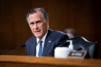 El senador republicano, Mitt Romney