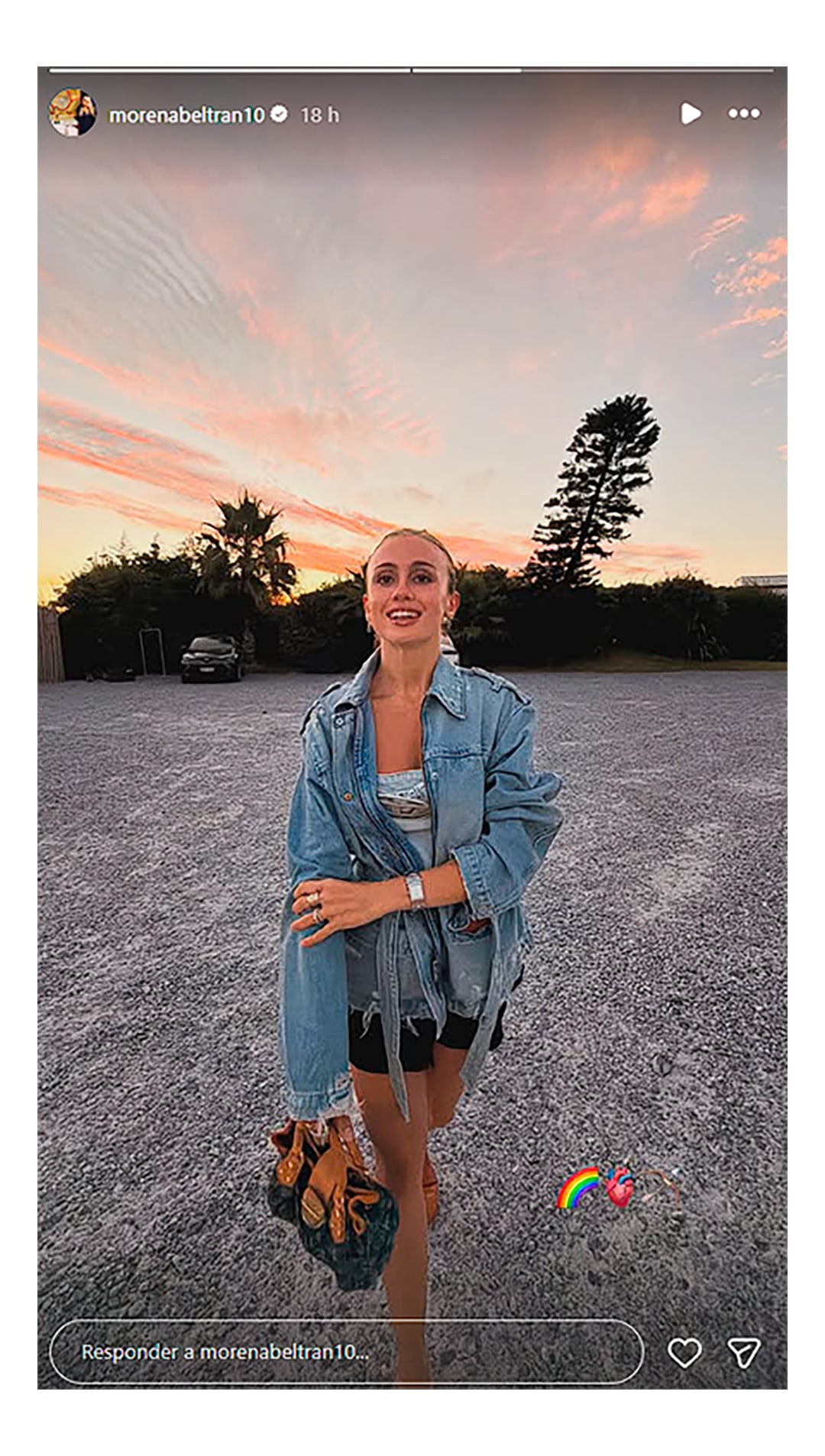 Morena Beltrán y Lucas Blondel disfrutaron de unos días de descanso en Uruguay