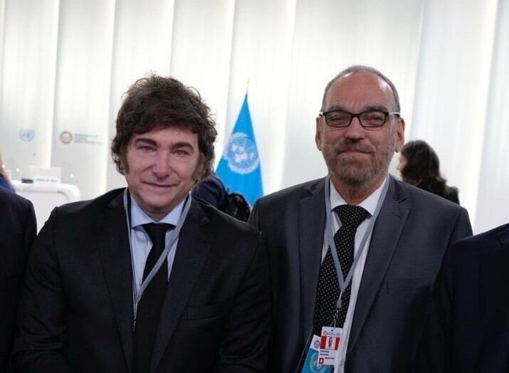 Javier Milei y Fernando Iglesias