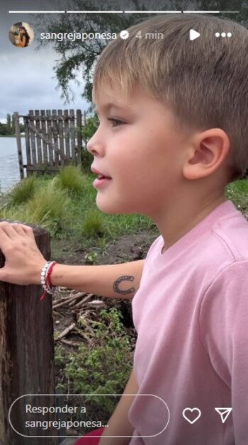 El detalle del tatuaje de