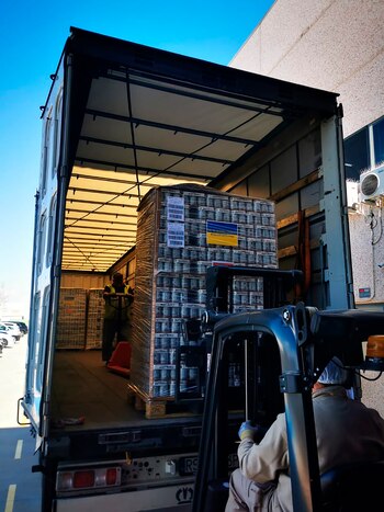 Los alimentos para los soldados