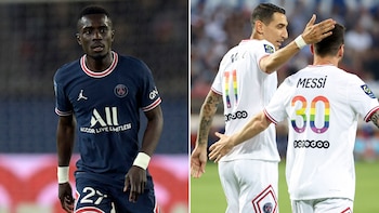 Gueye, jugador del PSG, y