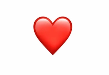 El popular emoji del corazón