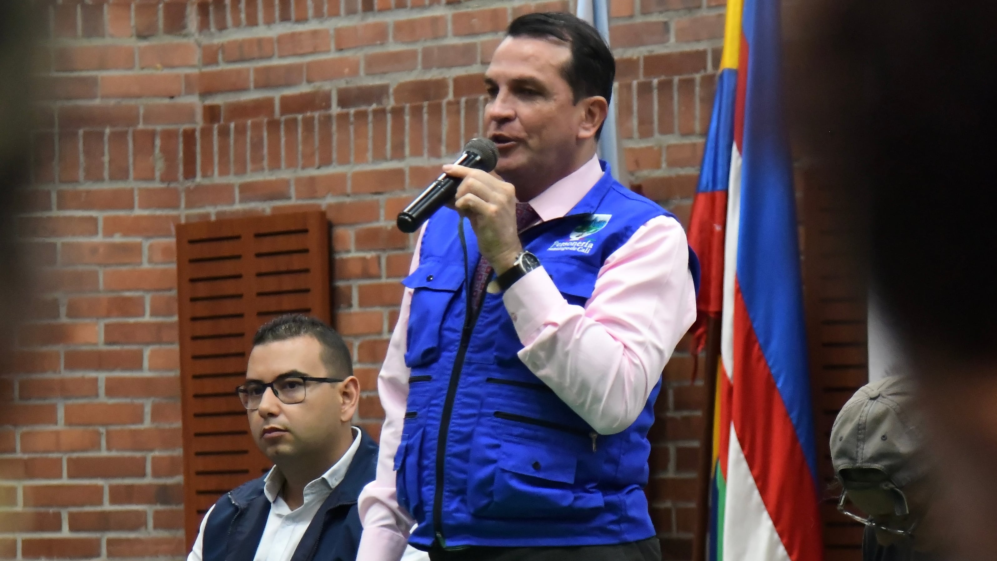 El personero de Cali, Gerardo Mendoza Castrillón, habló de la importancia de la seguridad en el marco de los comicios - crédito Personería de Cali