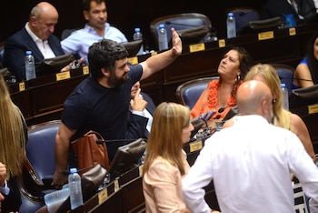 El presidente del bloque de