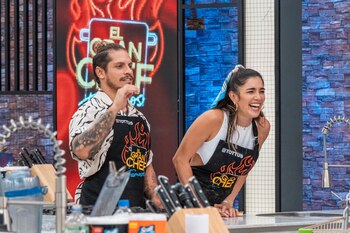 Korina Rivadeneira y Nico Ponce