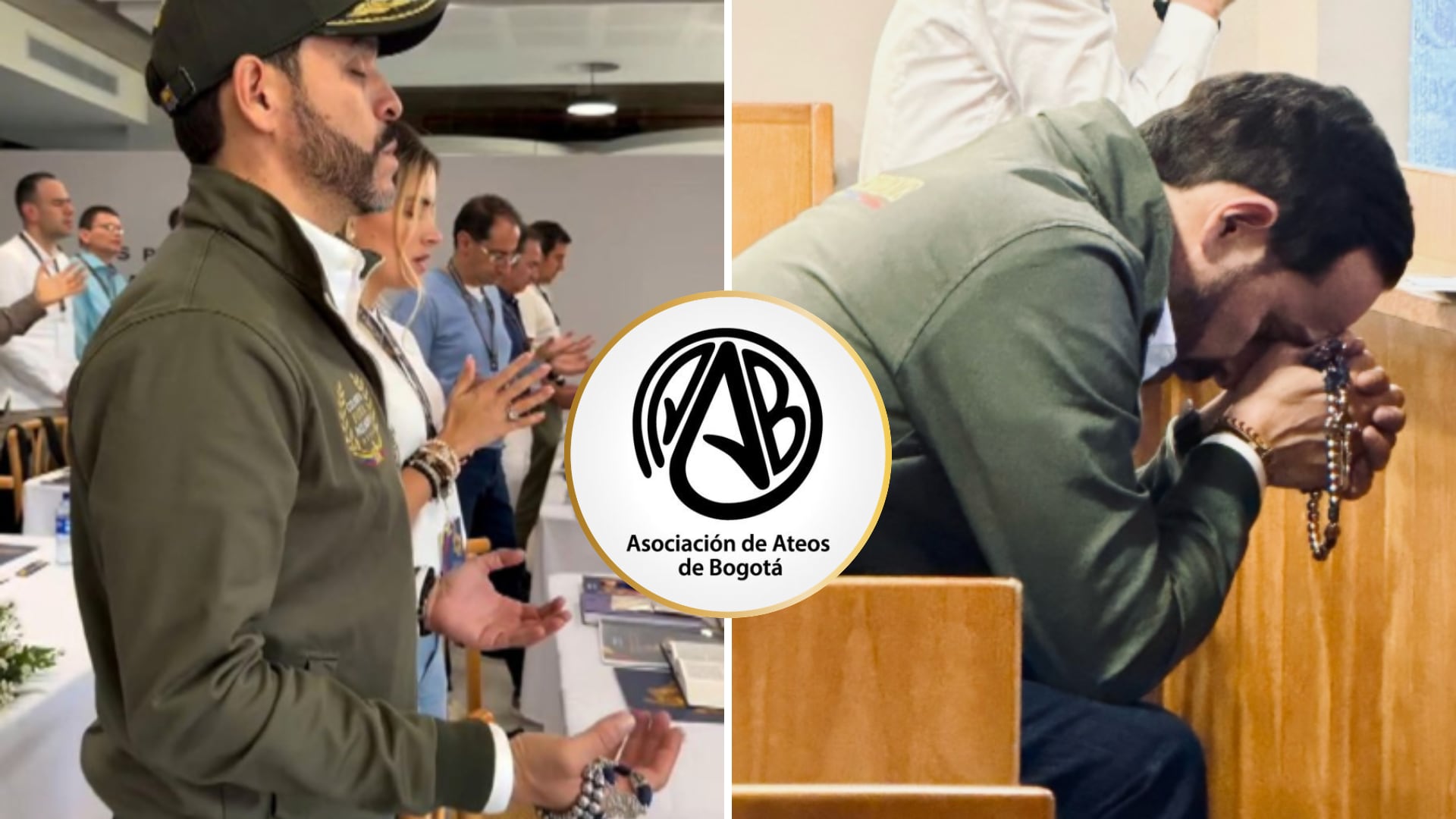 Por qué los ateos de Bogotá le pidieron al presidente Abelardo de la Espriella rectificar: “La cultura de una nación no le pertenece a un credo particular”