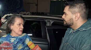 La camioneta de la hermana