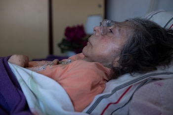 María pasó postrada los últimos