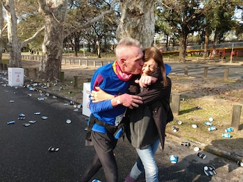 Marcelo Zlotogwiazda se abrazó a