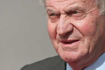 El rey emérito de España