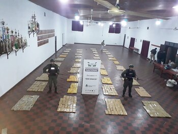 Secuestro de marihuana en Misiones