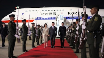 Presidente de Corea del Sur llega a México: se reunirá con Sheinbaum para abordar comercio, inversión e IA