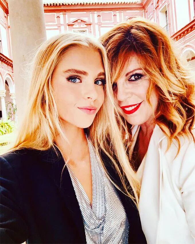 Daniela y Belinda Washington en una imagen compartida en Instagram (@belindawashingtonb).