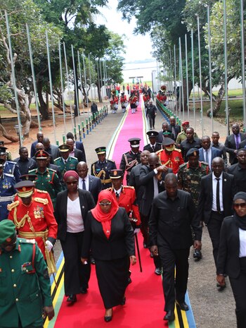 La nueva presidenta de Tanzania,