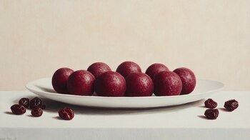 Las trufas de pasas y