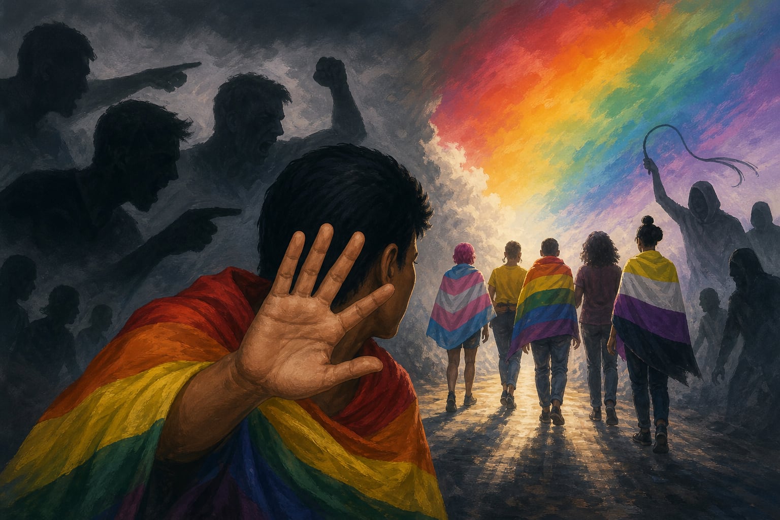 El Salvador sigue registrando discriminación contra la comunidad LGTB. (Imagen Ilustrativa Infobae)