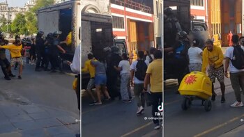 Centro de Lima: Ciudadanos ayudan